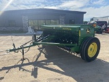 John Deere BD1110 grain drill with seeder, 21x6, like new