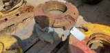 3 John Deere rear wheel weights