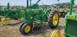 John Deere A - unstyled with cultivator