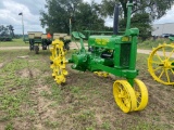 John Deere A unstyled on steel