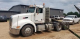 2007 Peterbilt 386 tractor Cummins, 10 spd, tandem axle, wet kit, headache rack, 385k miles