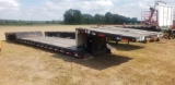 2009 specialized lowboy 53', tandem axle, 28'7