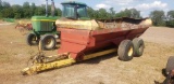 New Holland V bottom spreader side slinger