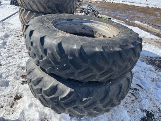 pair IH axle duals with hubs