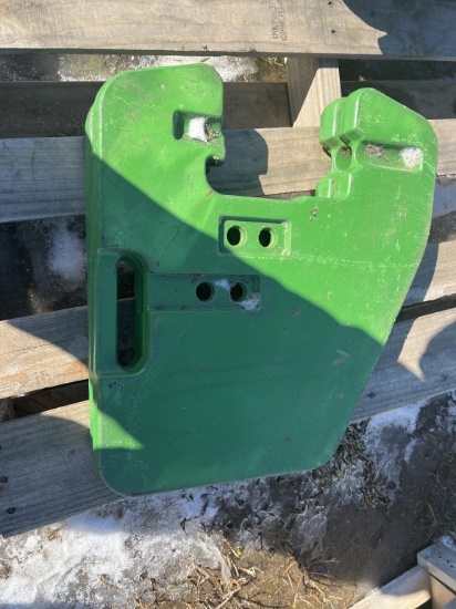 John Deere suitcase weights