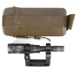 WWII GERMAN ZF41/1 RIFLE SCOPE WITH CASE