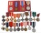 POLAND MIXED LOT OF 25 POLISH MEDALS AND BADGES