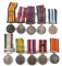 WWII BRITISH & CANADIAN SERVICE MEDAL LOT OF 10