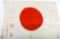 WWII JAPANESE ARMY SOLDIERS TEMPLE SIGNED FLAG