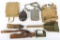 WWII WORLD MILITARY FIELD GEAR MIXED LOT OF 8