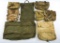 WWII US ARMY FIELD PACK POUCH & BAG MIXED LOT OF 8
