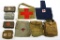 WWII US ARMY MEDIC FIRST AID BOX & POUCH MIXED LOT