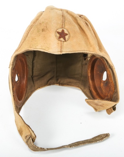 WWII JAPANESE AIR FORCE PILOT FLIGHT HELMET