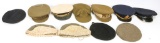 WORLD ARMY MILITARY HAT MIXED LOT OF 11