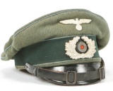 WWII GERMAN ARMY TRANSPORT SUPPLY DRESS HAT