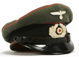 WWII GERMAN ARMY NCO PANZER DRESS HAT
