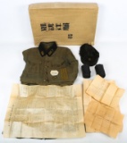WWII JAPANESE FIRE CHIEF COMPLETE BOXED UNIFORM