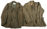 WWII US ARMY M43 JACKET LOT OF 2