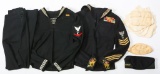 WWII US NAVY CORPSMAN & COOK UNIFORM LOT OF 2