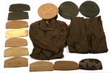 WWII US ARMY USMC UNIFORM & HAT MIXED LOT