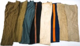 WWII US MILITARY TROUSERS PANTS MIXED LOT