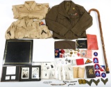 WWII US ARMY NAMED UNIFORM PHOTO AND MORE ARCHIVE