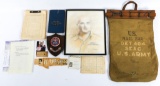 WWII US ARMY OSS MISC ITEMS GROUPING