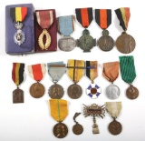 WWII BELGIUM MEDAL LOT OF 17