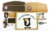 WWII US ARMY AIRBORNE PARATROOPER MISC ITEMS LOT