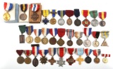 US NATIONAL GUARD STATE & CITY MEDAL LOT OF 33
