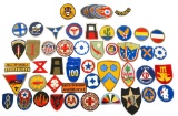 WWII US ARMY PATCH MIXED LOT OF 50