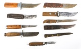 WWII US FORCES THEATER MADE TRENCH KNIFE LOT OF 10