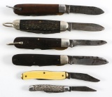 WWII US POCKET KNIFE LOT OF 5