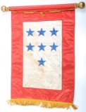 WWII 7 STARS MOTHER FLAG
