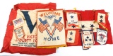 WWII US ARMED FORCE MOTHER SERVICE FLAG LOT OF 12