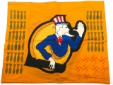WWII AAF B17 BAD PENNY 483rd BOMB GROUP FLAG