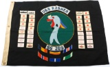 WWII US NAVY USS RASHER SUBMARINE BATTLE FLAG