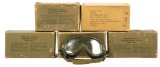 WWII US ARMY & AAF GOGGLE MIXED LOT OF 6