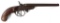 19th CENTURY DOUBLE BARREL PERCUSSION PISTOL