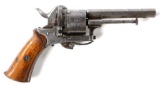 BELGIAN 30 CAL SMALL FRAME PINEFIRE REVOLVER