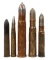 WWI SHELL TRENCH ART LOT OF 5