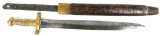 US MODEL 1832 ARTILLERY SHORT SWORD