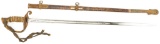 WWI US MODEL 1852 NAVAL OFFICERS DRESS SWORD