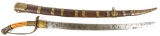 VIETNAMESE GUOM SABER WITH STAG HANDLE