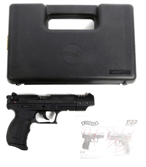 WALTHER P22 TARGET .22LR PISTOL