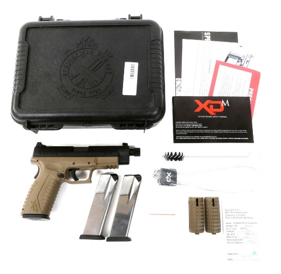 SPRINGFIELD MODEL XDM45 PISTOL FDE .45 CALIBER