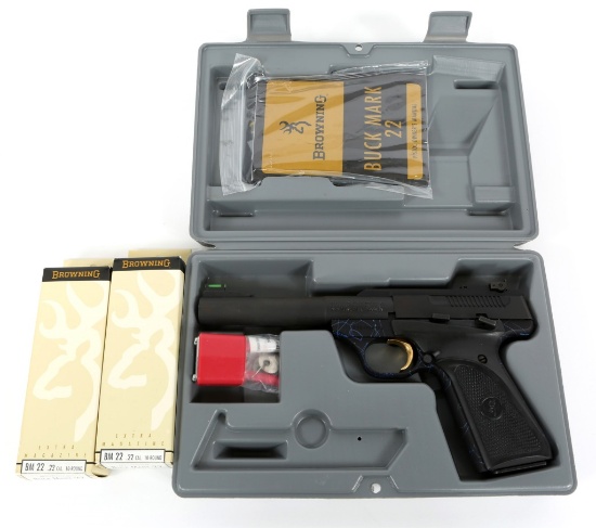 BROWNING MODEL BUCK MARK TARGET PISTOL .22 CALIBER