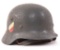 WWII GERMAN LUFTWAFFE DOUBLE DECAL M35 HELMET