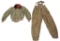 WWII AAF PILOT TYPE B-15 JACKET & TYPE A11 PANTS