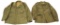 WWII US ARMY M43 FIELD JACKET LOT OF 2